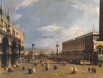 Canaletto : The Piazzetta